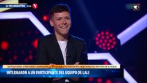 Internaron a un participante del equipo de Lali