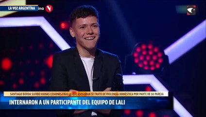 Internaron a un participante del equipo de Lali