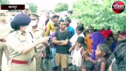 पांडू नदी में बढ़ रहे जल स्तर को लेकर बर्रा 8 प्रभावित, मौके पर पहुंची डीसीपी ने दिया निर्देश