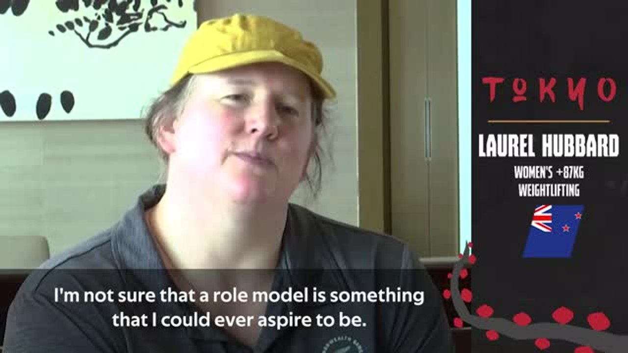 Hubbard reluctant to be 'role model' for transgender athletes