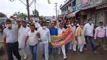 मेघवाल पर हमले के विरोध में भाजपा व अंबेडकर संघ ने निकाली रैली, जताया आक्रोश