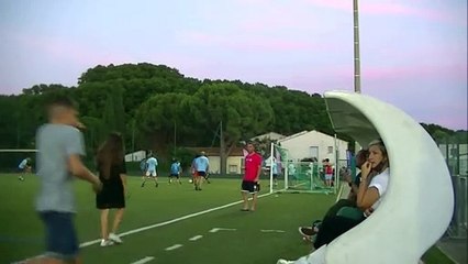 Le double d'Aurélien Léturgie avec l'AC Mosson à Lavérune