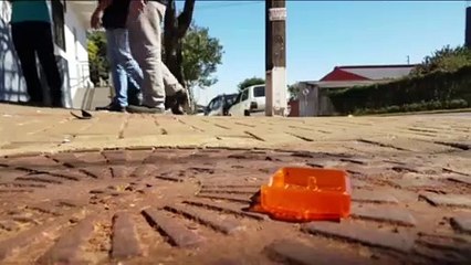 Acidente de trânsito envolvendo duas motocicletas é registrado nas proximidades da Rodoviária