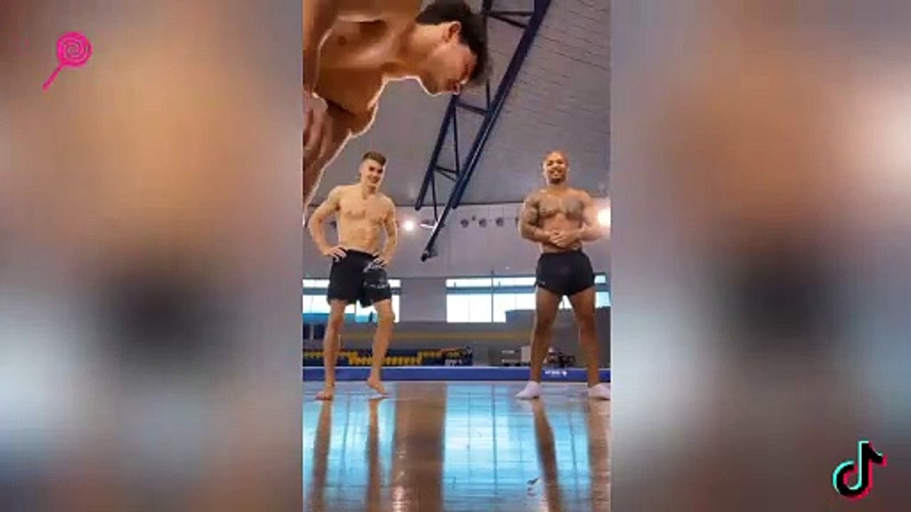 El equipo de gimnasia artística en los Juegos Olímpicos incendia las redes con este Tiktok-io: Así son Nicolau Mir, Ray Zapata y Joel Plata