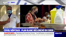 Covid-19: en Corse, les patients admis à l'hôpital 