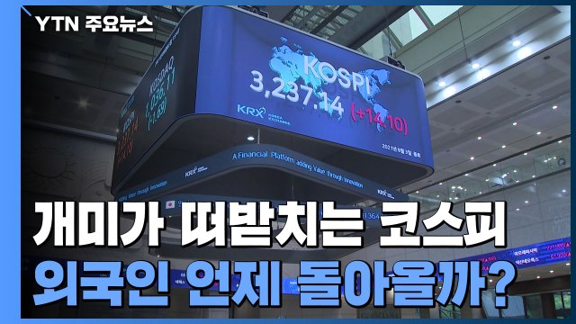 외국인 떠나고 개미가 떠받치는 코스피...외국인 언제 돌아올까? / YTN