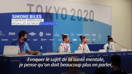 Tokyo-2020: "Nous ne sommes pas juste des attractions", rappelle Biles