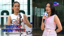 Volleyball Skills Showdown Semis: SBU's Cherry Mae Quizon vs EAC's Yvonne Reyes | Rise Up Stronger