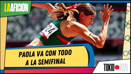 Paola Morán avanza a las semifinales de 400m en Tokio 2020