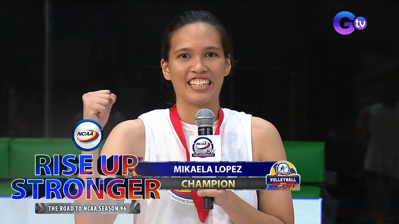 Volleyball Skills Showdown Finals: EAC's Yvonne Reyes vs CSJL's Mikaela Lopez | Rise Up Stronger