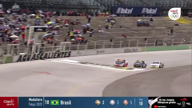 NASCAR MEXICO TRUCK Aguascalientes 2021 1 Final Laps DeLaParra Sebastian Gutierrez Close Finish Great Battle Win