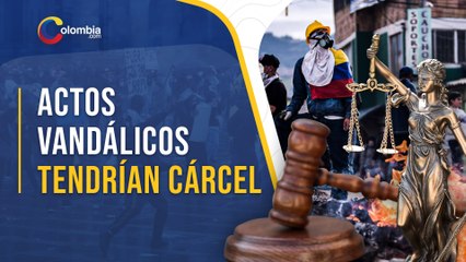 Proyecto de ley busca castigar actos vandálicos con 6 a 8 años de cárcel en Colombia