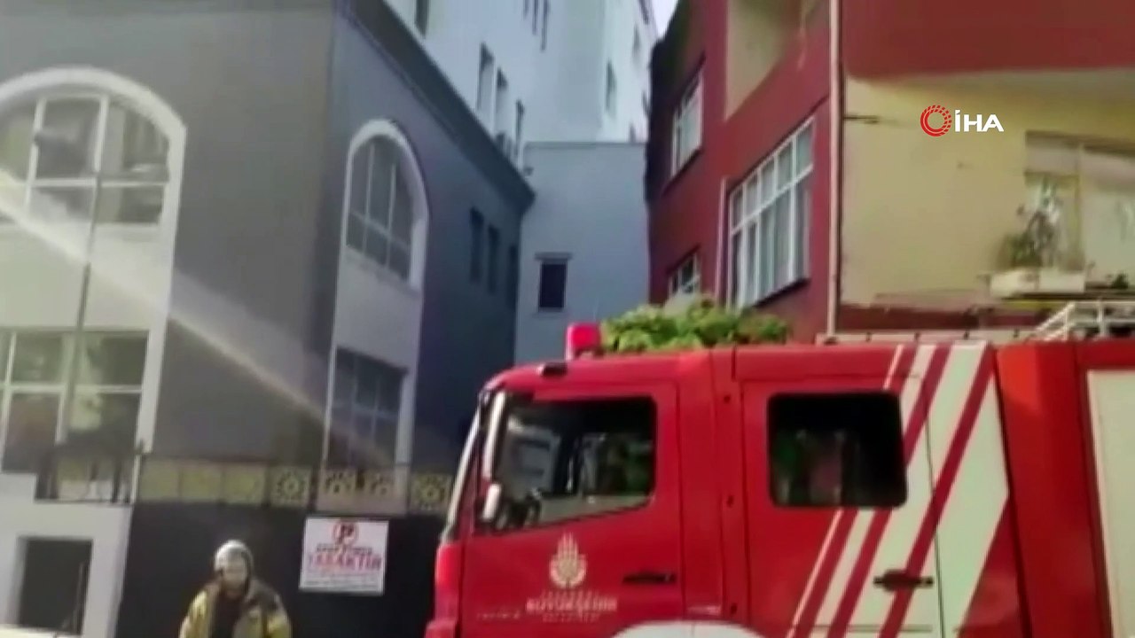 Esenler Kaymakamlık binasında yangın