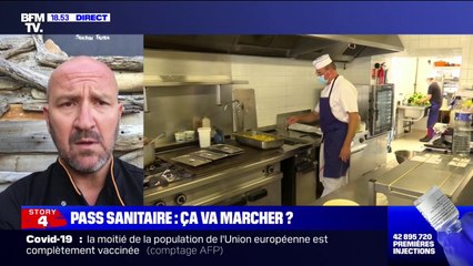 Pass sanitaire: ce restaurateur a décidé de réduire sa jauge à 49 clients pour éviter les contrôles à l'entrée