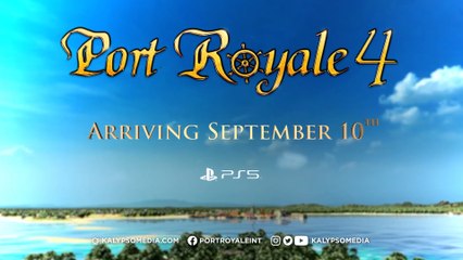 Port Royale 4 - Next Gen Announcement Trailer PS5