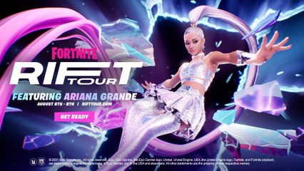 Fortnite Rift Tour Featuring Ariana Grande
