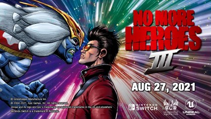 No More Heroes 3 - Official Alien Superheroes Trailer