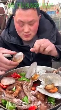 SPICY SEAFOOD BOIL | SQUID OCTOPUS LOBSTER EATING SOUNDS | ASMR MUKBANG | أصوات الأخطبوط الحبار #3