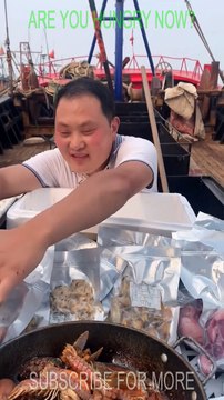 SPICY SEAFOOD BOIL | SQUID OCTOPUS LOBSTER EATING SOUNDS | ASMR MUKBANG | أصوات الأخطبوط الحبار #7