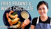 Fried Spot Prawns With White Chocolate Mushroom Sauce Really Works | Jenny Dorsey | Chefs At Home