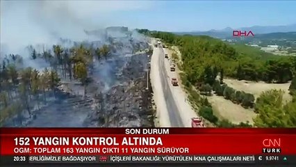 OGM: 6 ilde 11 yangına müdahale sürüyor