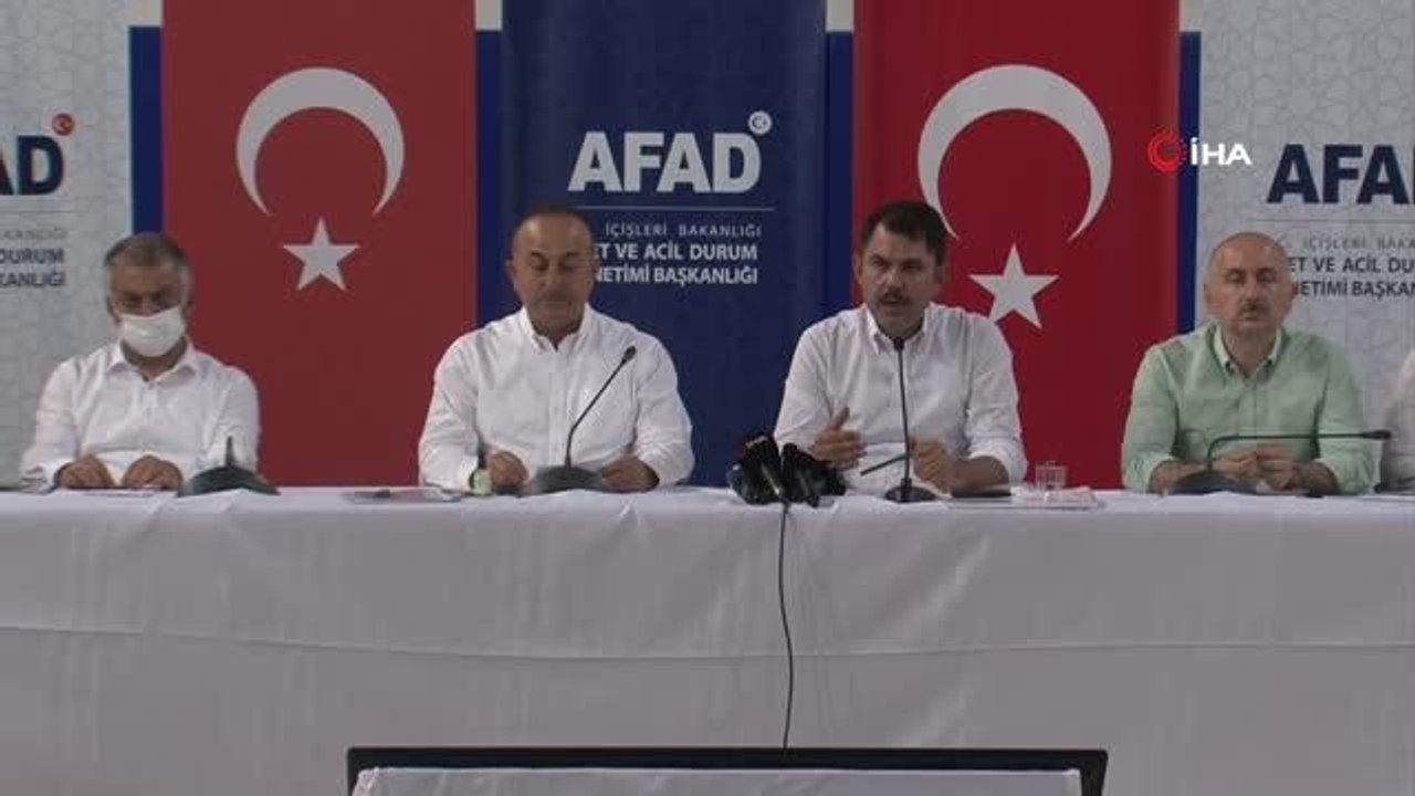 Son dakika haberi! Bakan Kurum: "Sit alanını, çevre koruma bölgesi ve orman alanını imara açmadığımız gibi bu yangından sonra da ne Antalya'da ne Muğla'da ne...