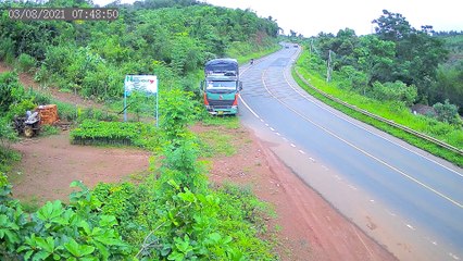 Truck Tips and Loses its Load