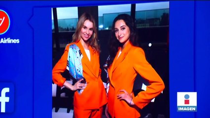 Aerolínea cambia uniformes sexistas a sobrecargos por pantalón y tenis