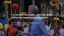 NYC requerirá prueba de vacunación, para comedores interiores shows y gimnasios.