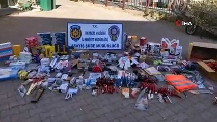 Çaldığı malzemeleri uygulamadan satışa çıkaran hırsız yakalandı