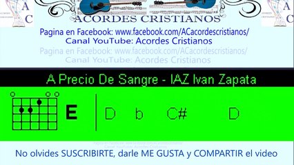 A precio de sangre - Ivan Zapata Acordes Guitarra