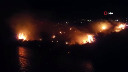 Hatay’da otluk alanda yangın çıktı