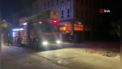 Polisler yangının büyümesini engelledi