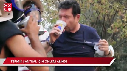 Milas yangını Türkevleri'ne sıçradı, termik santraller çevresinde alarma geçildi