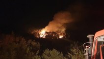 Isparta'daki yangına Dağ Komando Okulu Komutanlığı müdahale edecek