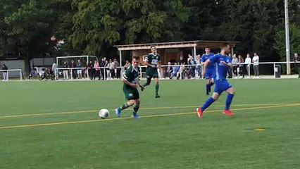 Das 2:0 durch Rafael Bauer (FC Grone) gegen Bilshausen
