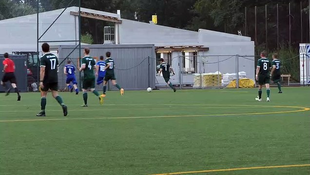 Das 6:1 durch Steen Zimmermann (FC Grone) gegen Bilshausen