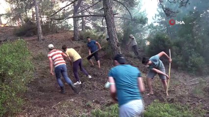 Devlet millet el ele yangınla mücadele