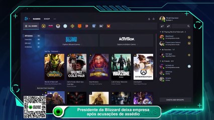 Presidente da Blizzard deixa empresa após acusações de assédio