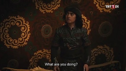 Gunduz Osman Savci funny fight over Shining sword  