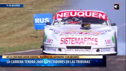La carrera tendrá 2000 espectadores en las tribunas del Autódromo Rosamonte