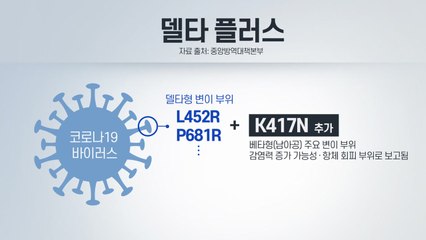 [뉴스라이브] 수요일마다 '급증'...'델타 플러스' 새 변수로 부상 / YTN