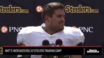Derek Watt's Increased Role at Steelers Training Camp