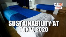 Plastic podiums, recycled medals, cardboard beds sustainability at Tokyo 2020