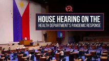 House hearing on DOH's pandemic response