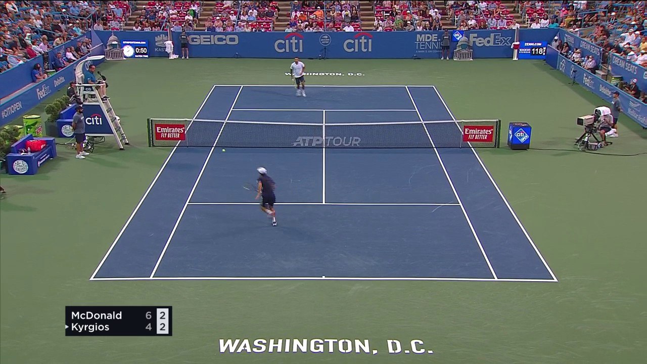 ATP Citi Open | McDonald v Kyrgios