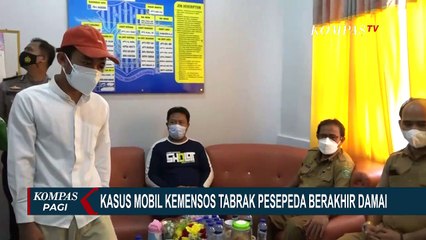 Kasus Mobil Rescue Kemensos Tabrak Pesepeda Berakhir Damai, Pelaku Beri Ganti Rugi Rp 43 Juta
