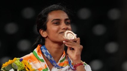 PV Sindhu warm reception, watch what she said
