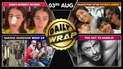 Shilpa's Son Viaan's Viral Post, Sara Suffers Nose Injury, Shahrukh's Shirtless Photo | Top 10 News