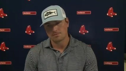 Hunter Renfroe Postgame Press Conference | Red Sox vs Tigers 8-3